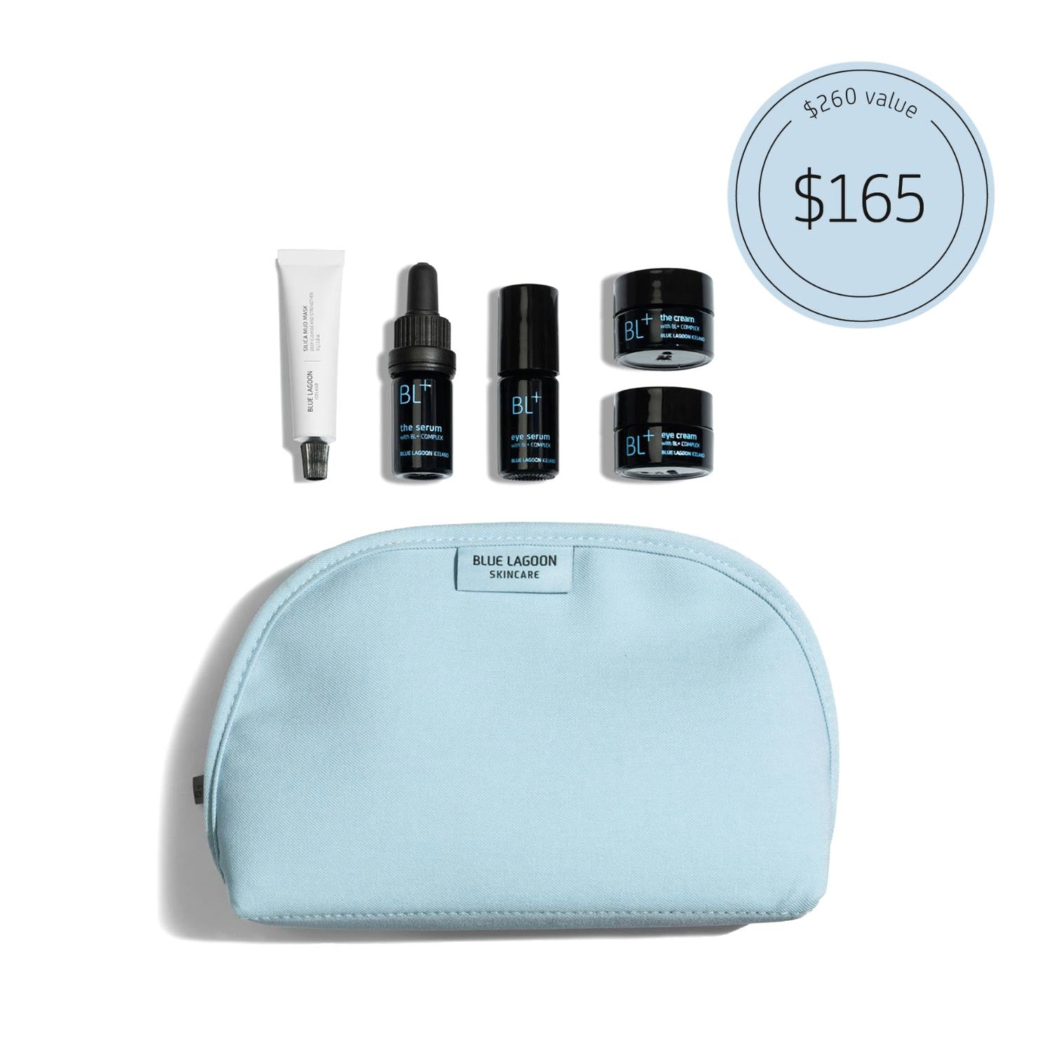 ブルーラグーン　BLUE LAGOON フェイスバック目元美容液クリームセット Glow to Go – Blue Lagoon Skin Science US