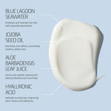 Ingredient graphic showing Mineral Mask texture with highlighted components