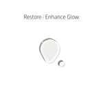 Texture of Algae Bioactive Concentrate Face Oil showing clear oil droplets
