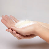 Texture of Bath Salt showing pure mineral crystals with a coarse, natural structure