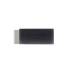 Black Lava Soap Bar on white background