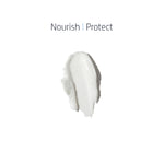 Texture of Hand Cream showing smooth white cream