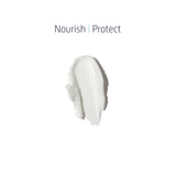 Texture of Hand Cream showing smooth white cream