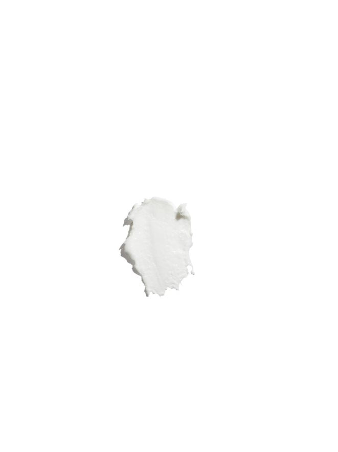 Texture of Hand Cream showing smooth white cream