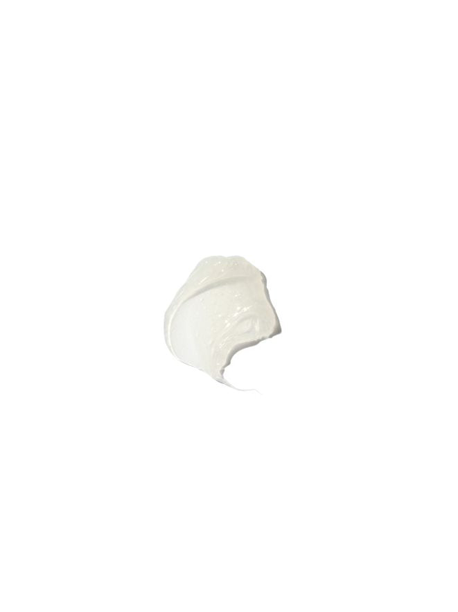 Texture of Lip Balm showing showing glossy translucent balm